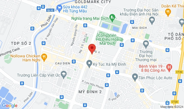 Số 1, Lô TT01, KĐT Mon City, Ngõ Số 4 Hàm Nghi, Q. Nam Từ Liêm