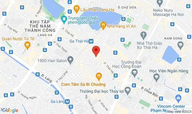 Số 1 Ngõ 117 Thái Hà, P. Trung Liệt, Q. Đống Đa