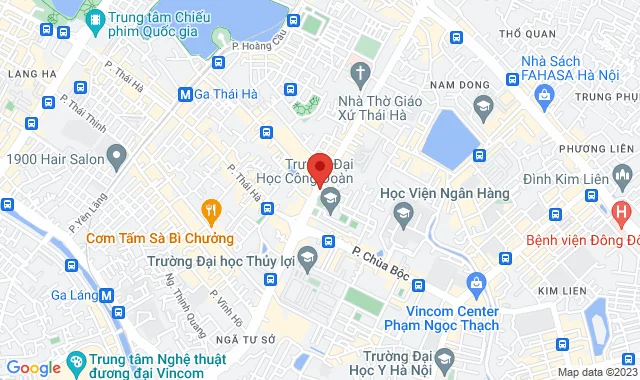 Số 1 ngõ 167 Tây Sơn, P. Quang Trung, Q. Đống Đa