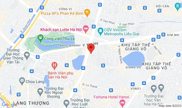 Số 1 Ngõ 29 Nguyễn Chí Thanh, P. Ngọc Khánh, Q. Ba Đình