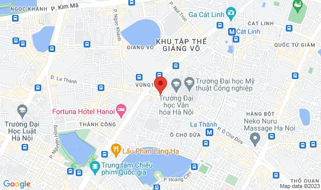 Số 1 ngõ 466 Đê La Thành, Q. Đống Đa