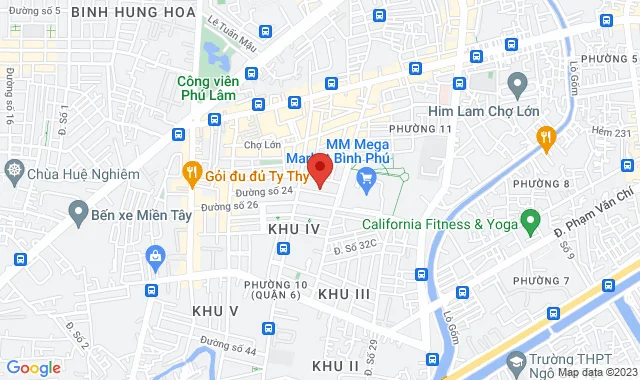 Số 10-12 đường số 24, P. 11, Q. 6