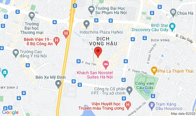 Số 10 Ngách 76/8 Duy Tân, P.Dịch Vọng Hậu, Q.Cầu Giấy