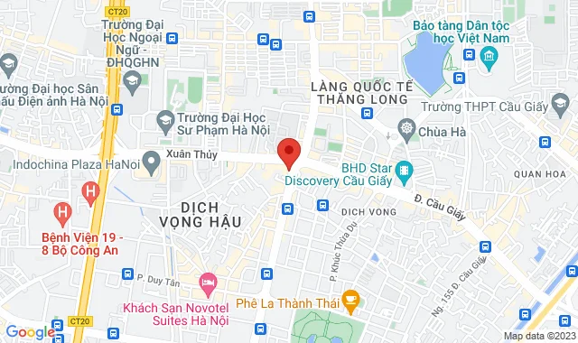 Số 10 Trần Thái Tông, P. Dịch Vọng Hậu, Q. Cầu Giấy