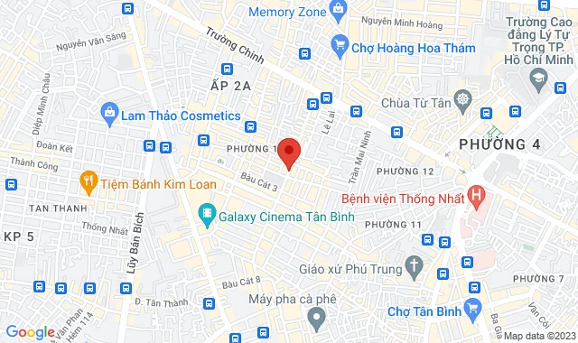 Số 100-102 Đồng Đen, P. 13, Q. Tân Bình