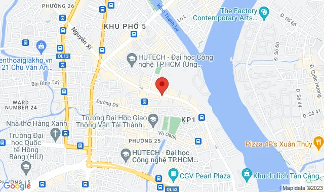 Số 100 Ung Văn Khiêm, P. 25. Q. Bình Thạnh