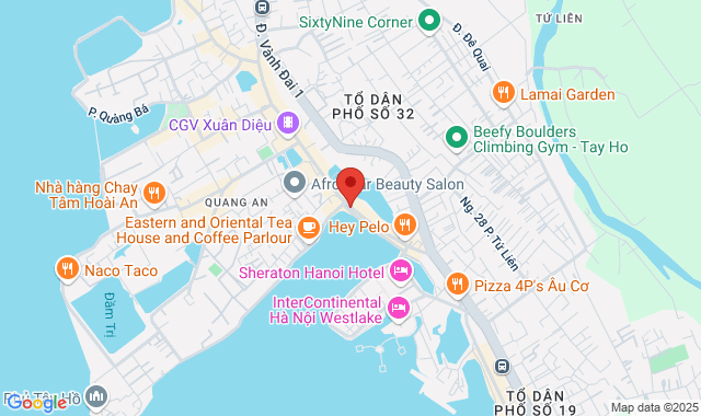 Số 100A Xuân Diệu, P. Tây Hồ