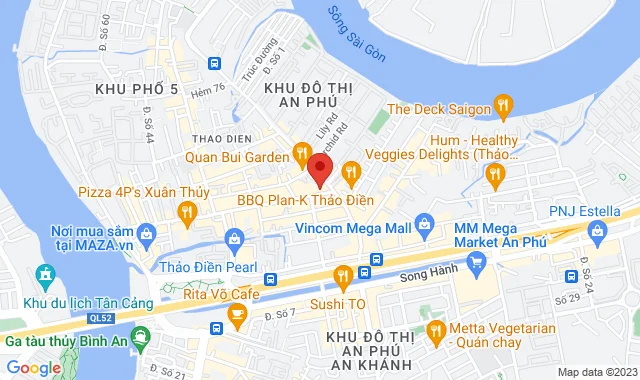 Số 105 - 107 Xuân Thủy, P. Thảo Điền, Q. 2