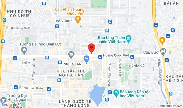 Số 106 Hoàng Quốc Việt, P. Nghĩa Đô, Q. Cầu Giấy