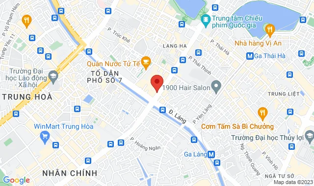 Số 106A7 Ngõ 1A Tôn Thất Tùng, P. Khương Thượng, Q. Đống Đa