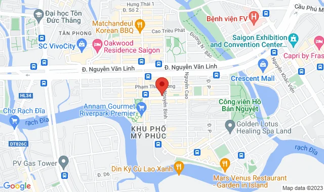 Số 108 – 110 Hà Huy Tập, P. Tân Phong, Q. 7