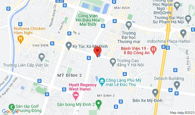 Số 109 đường Nguyễn Hoàng, P. Mỹ Đình 2, Q. Nam Từ Liêm