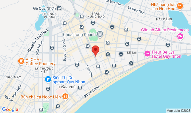 Số 110-112 Lê Hồng Phong, P. Lê Lợi, TP. Quy Nhơn