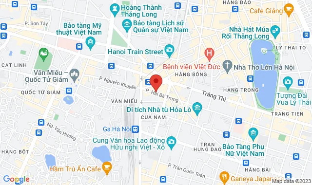 Số 110 Hai Bà Trưng, P. Cửa Nam, Q. Hoàn Kiếm