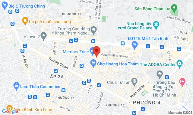 Số 110 Hoàng Hoa Thám, P. 12, Q. Tân Bình