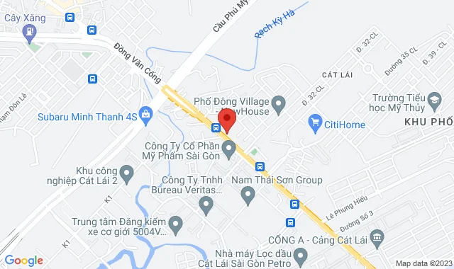 Số 1145 đường Nguyễn Thị Định, P. Cát Lái, Q. Thủ Đức