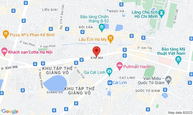 Số 115 Phố Kim Mã, P. Kim Mã, Q. Ba Đình