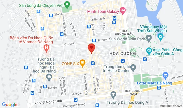Số 116 – 118 Lê Thanh Nghị, P. Hòa Cường Bắc, Q. hải Châu