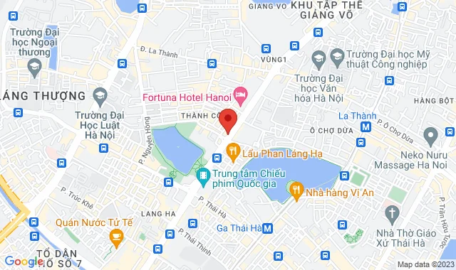 Số 12, Láng Hạ, P. Thành Công, Q. Ba Đình