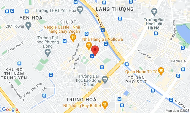 Số 12, Lô 12B, Trung Yên 3, P.Trung Hòa, Q.Cầu Giấy 