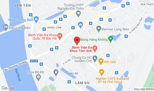 Số 12, Ngõ 40 Hồng Tiến, P. Bồ Đề, Q. Long Biên
