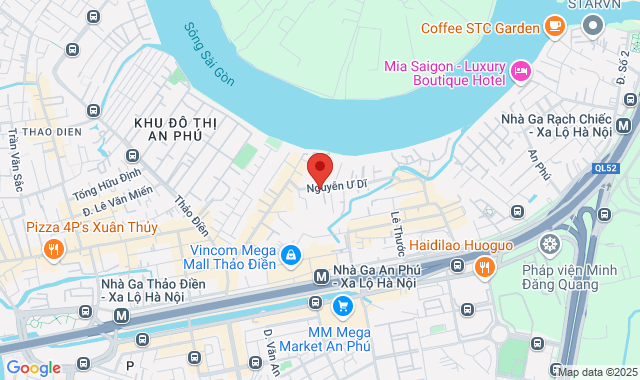 Số 12 Nguyễn Ư Dĩ, Phường Thảo Điền, Q. 2, Thành phố Thủ Đức