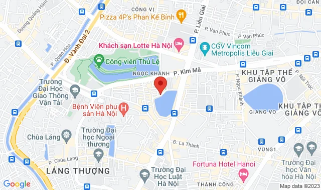 Số 12 Phạm Huy Thông, Q. Ba Đình