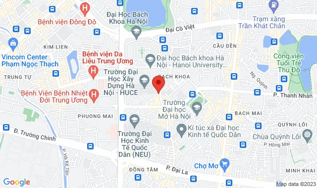 Số 12 Trần Đại Nghĩa, P. Đồng Tâm, Q. Hai Bà Trưng