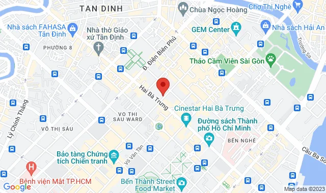 Số 120 Bis Nguyễn Đình Chiểu, P. Đa Kao, Q. 1