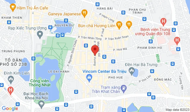 Số 126 Triệu Việt Vương, P. Bùi Thị Xuân, Q. Hai Bà Trưng