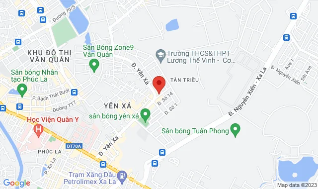 Số 12A – BT2 Đường Yên Xá, Xã Tân Triều, H. Thanh Trì