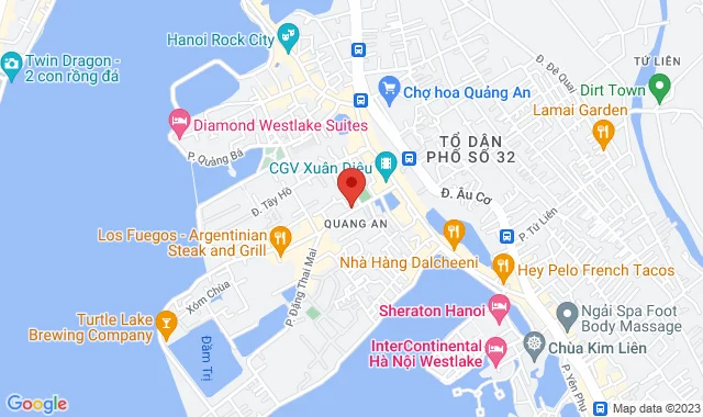 Số 12K Đặng Thai Mai, P. Quảng An, Q. Tây Hồ