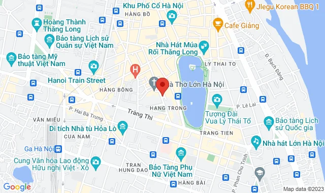Số 13-15 phố Nhà Chung, P. Hàng Trống, Q. Hoàn Kiếm
