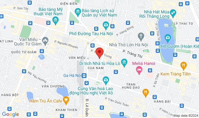 Số 13 đường Nam Ngư, P. Cửa Nam, Q. Hoàn Kiếm