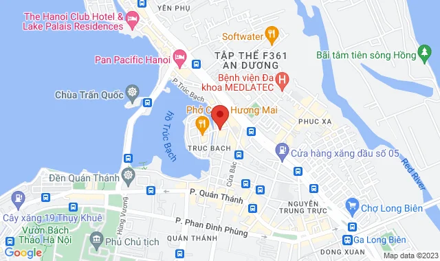 Số 13 đường Ngũ Xã,  P.Trúc Bạch,  Q. Ba Đình