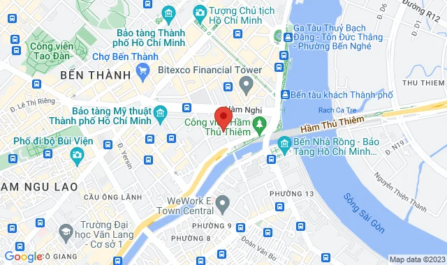 Số 13 Pasteur, Tầng 1, P. Nguyễn Thái Bình, Q. 1