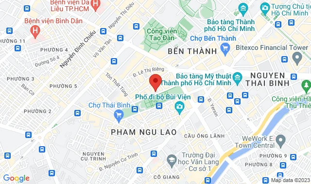 Số 134 - 136 Lê Lai, P. Bến Nghé, Q. 1