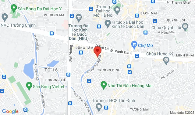 Số 134 Trần Đại Nghĩa, P. Đồng Tâm, Q. Hai Bà Trưng