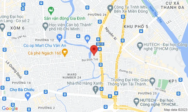 Số 139/23 Đinh Bộ Lĩnh, P. 26, Q. Bình Thạnh