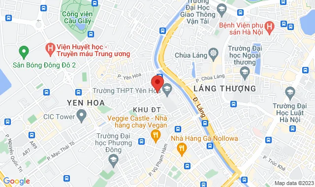 Số 13M2, Ngõ 112 Trung Kính, P. Yên Hòa, Q. Cầu Giấy
