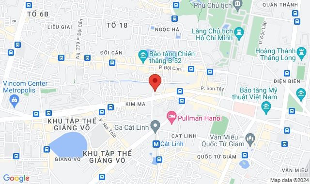 Số 14 Giang Văn Minh, P. Kim Mã, Q. Ba Đình