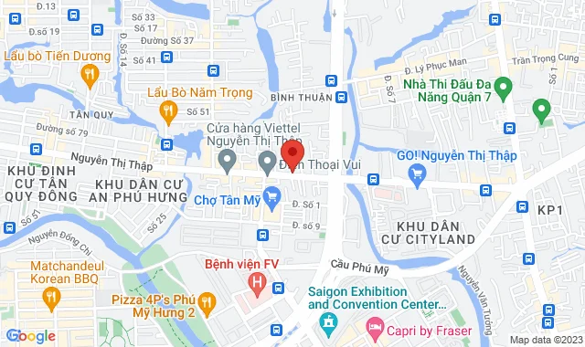 Số 142 Đường Nguyễn Thị Thập, P. Bình Thuận, Q. 7