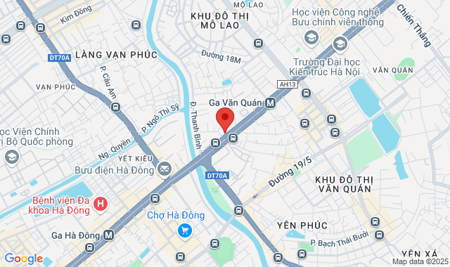 Số 146 đường Trần Phú, P. Mỗ Lao, Q. Hà Đông