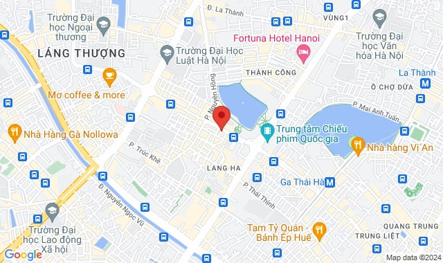 Số 15 Huỳnh Thúc Kháng, P. Láng Hạ, Q. Đống Đa