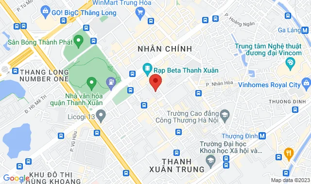 Số 15 Lê Văn Thiêm, P. Nhân Chính, Q.Thanh Xuân