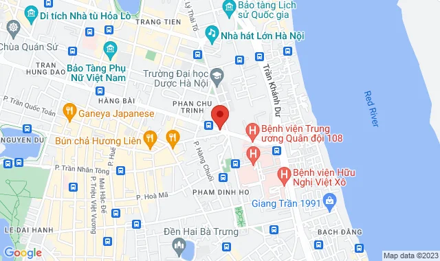 Số 15 Phố Trần Hưng Đạo, P. Phan Chu Trinh, Q. Hoàn Kiếm