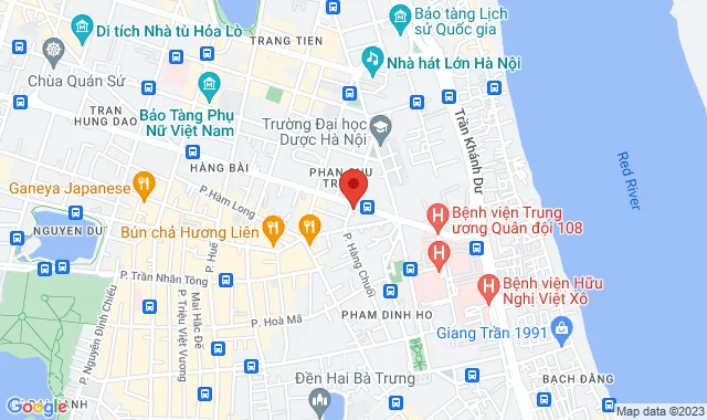 Số 15 Trần Hưng Đạo, P. Phan Chu Trinh, Q. Hoàn Kiếm