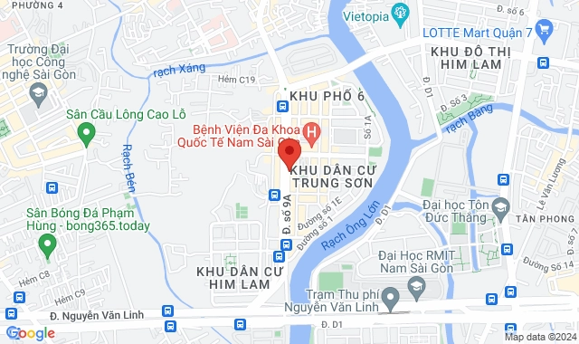 Số 157-159-161 đường 9A KDC Trung Sơn, H. Bình Chánh 