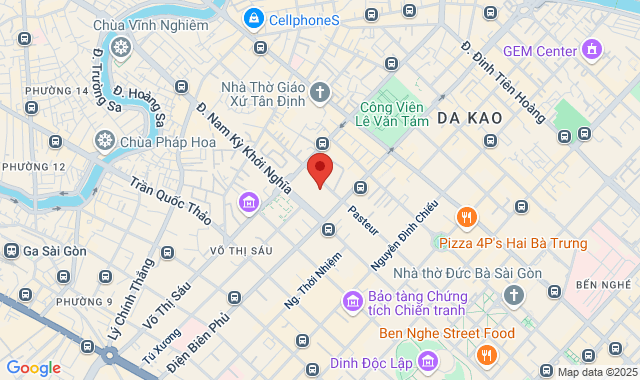 Số 157 Pasteur, Phường Võ Thị Sáu, Quận 3