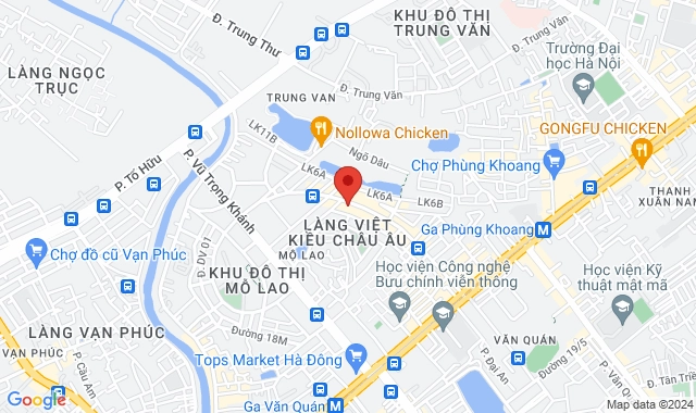 Số 159 Nguyễn Văn Lộc, P. Mộ Lao, Q. Hà Đông